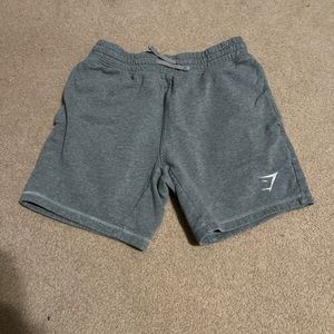 Gray Gymshark sweat shorts. 7”inseam size small